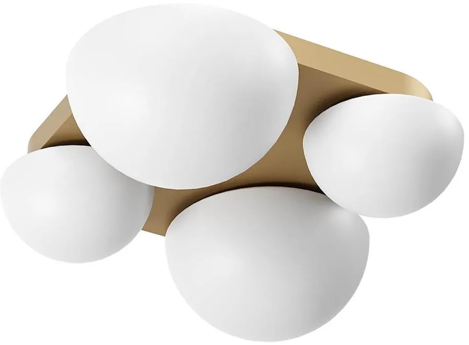 Redo 01-4332 - Oprawa sufitowa LED LUMIEN 4xLED/26W/230V 2700/3000K CRI90 złota