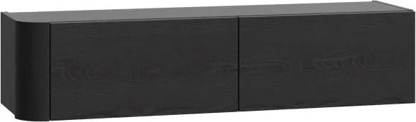 Dwudrzwiowa szafka ścienna Breathtaker 130 cm, kolor dąb Cabezone