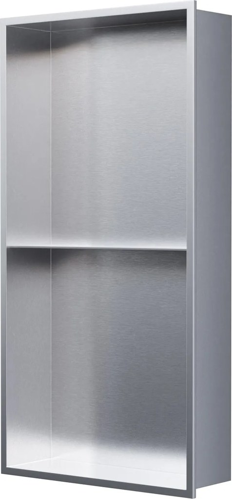 Półka wnękowa ścienna ze stali nierdzewnej NT306010X