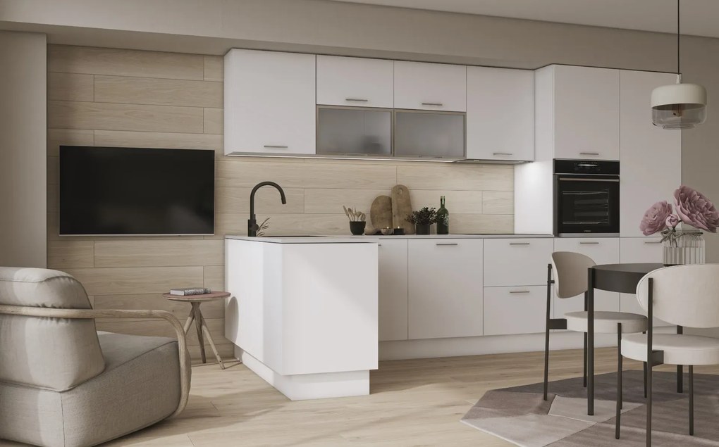 Szafka pod zlew 60 VENTO DK-60/82 biały mat HALMAR