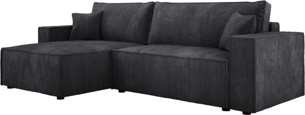 Narożnik POSO XL Lewostronny zestaw z poduszkami wolnostojący tkanina POSO 34 WERSAL