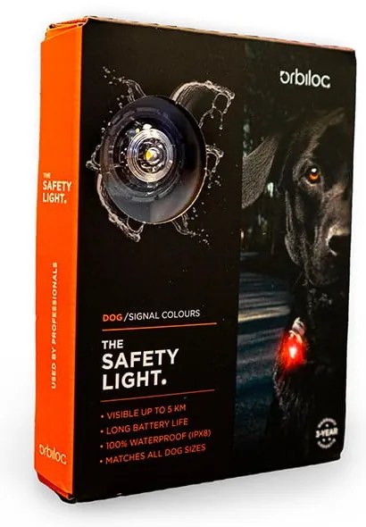 Lampka LED na obrożę White – Orbiloc