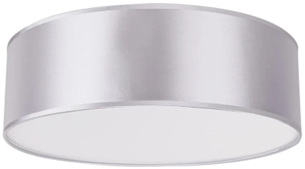 Nowoczesny szary plafon okrągły - 5X V002 L0-M71