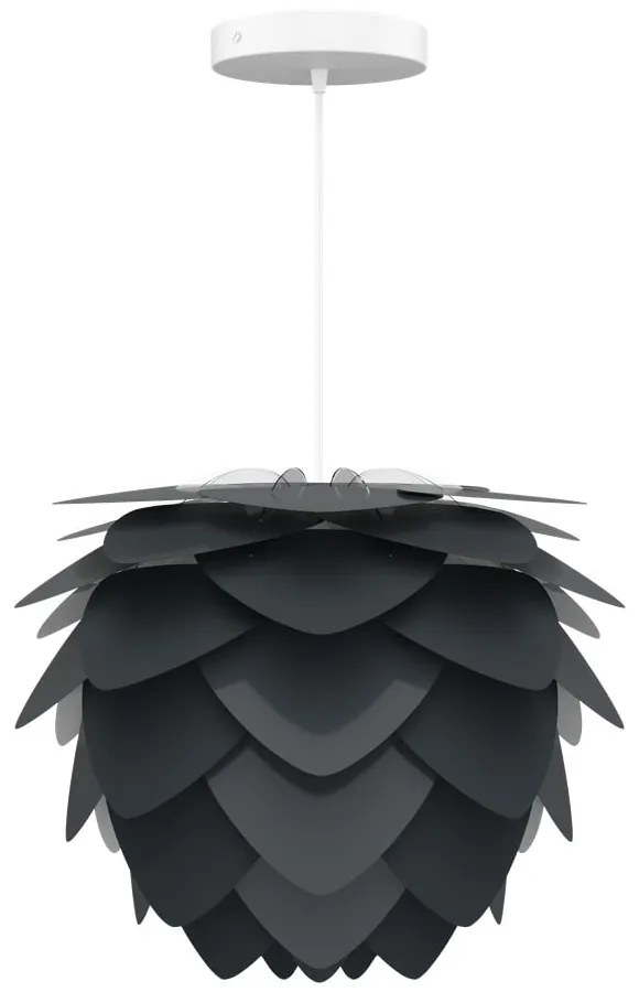 Antracytowy abażur ø 40 cm Aluvia Mini – UMAGE