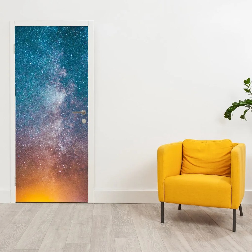 Fototapeta na drzwi - Droga Mleczna (95x205cm)