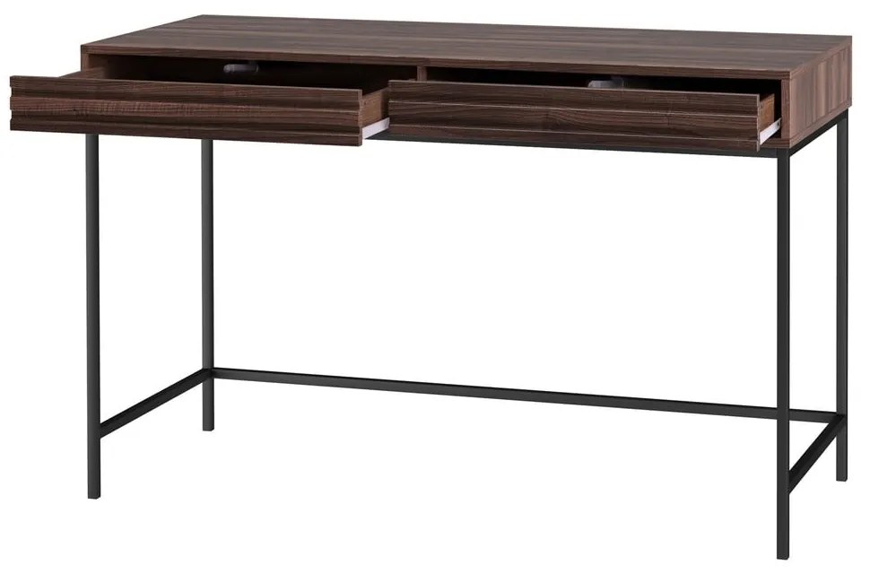 Biurko z blatem w dekorze orzecha 50x120 cm Celine – Støraa