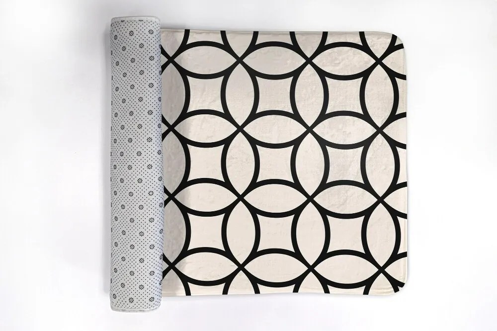 Dywanik łazienkowy Dywanik łazienkowy Wzór geometryczny