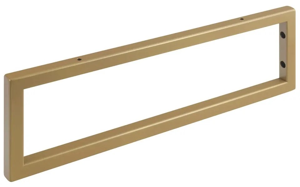 Stalowy stelaż pod blat w kolorze złota 49x3 cm – Sapho