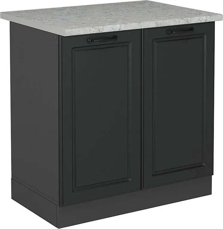 Szafka pod zlew antracytowy domek wiejski 80x60x81.6 r-line