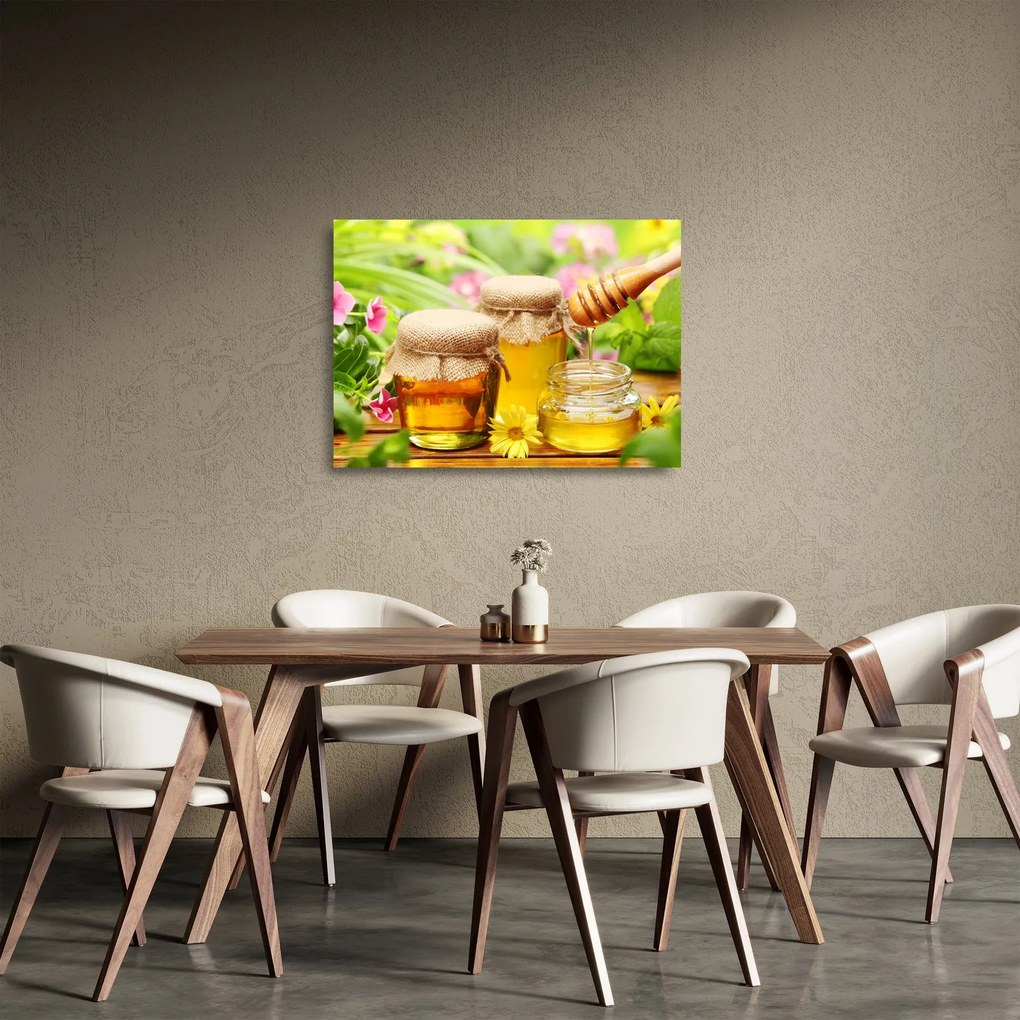 Obraz na szkle miodu (70x50 cm)