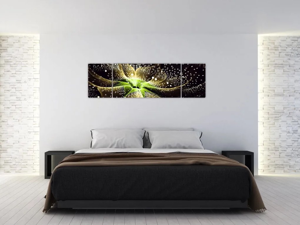 Obraz - Szczegół kwiatu (170x50 cm)
