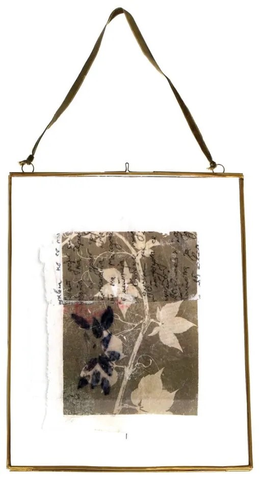 Metalowa ramka stojąca w kolorze złota 20x37,5 cm – Rex London