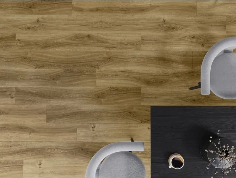 Mexen Amsterdam panele winylowe 1240 x 182 mm SPC 6,5 mm, podkład IXPE 1,5 mm, 4 V-Fuga, Dąb - F1042-1240-182-505-4V1-01