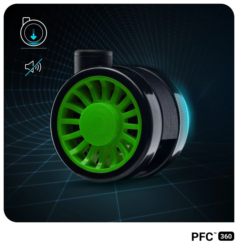 Fotel gamingowy Diablo X-Horn 2.0 Normal Size, czarno-zielony