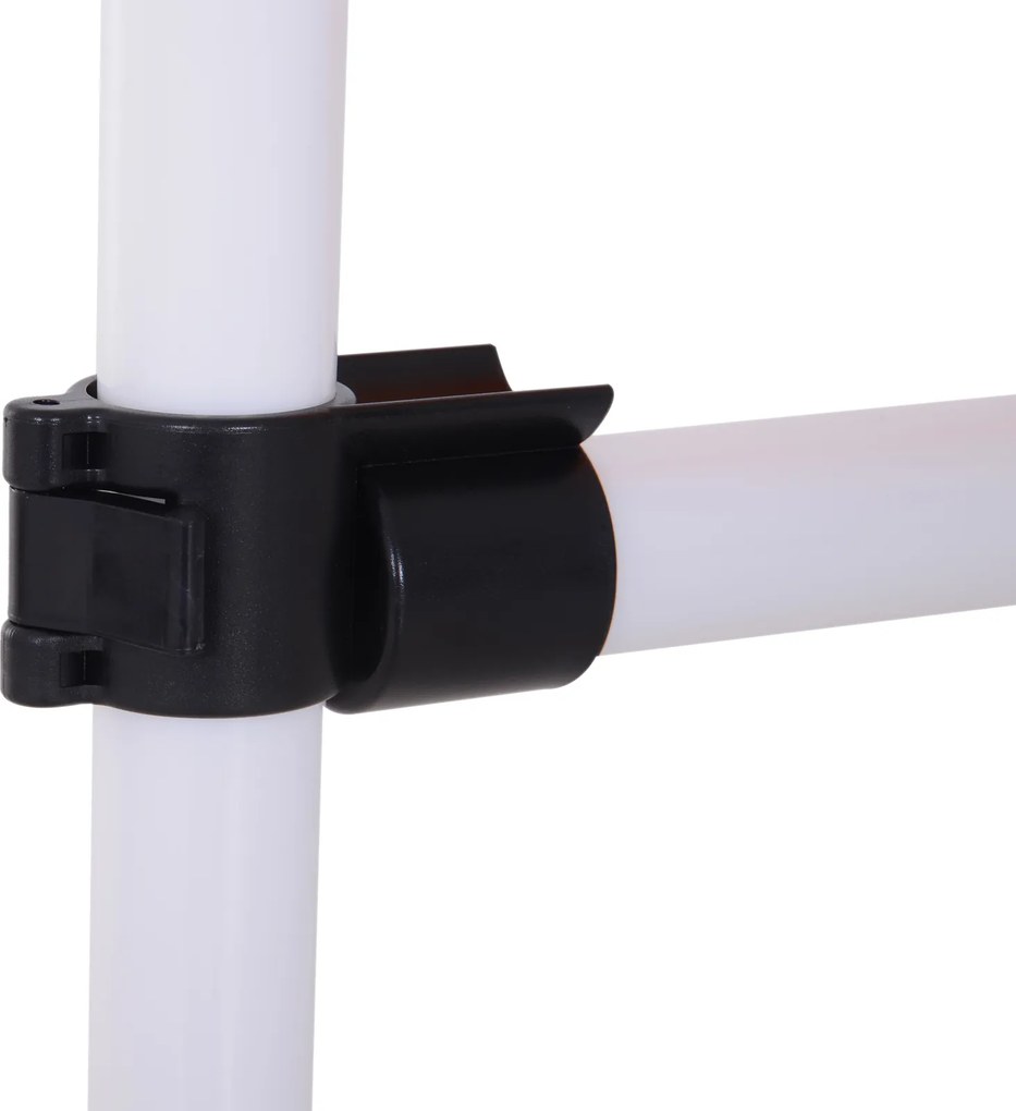 PawHut Zestaw do Ćwiczeń dla Psów 3-częściowy z Torbą do Przenoszenia Trening Agility Plastik Biały Żółty | Aosom PL