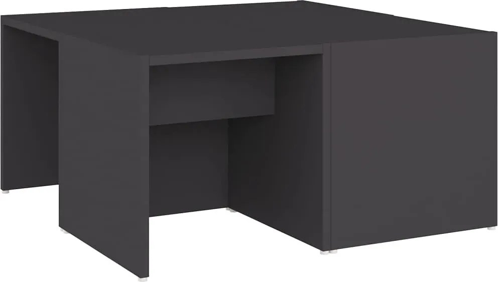 Komplet 4 szarych stolików kawowych G0-G61