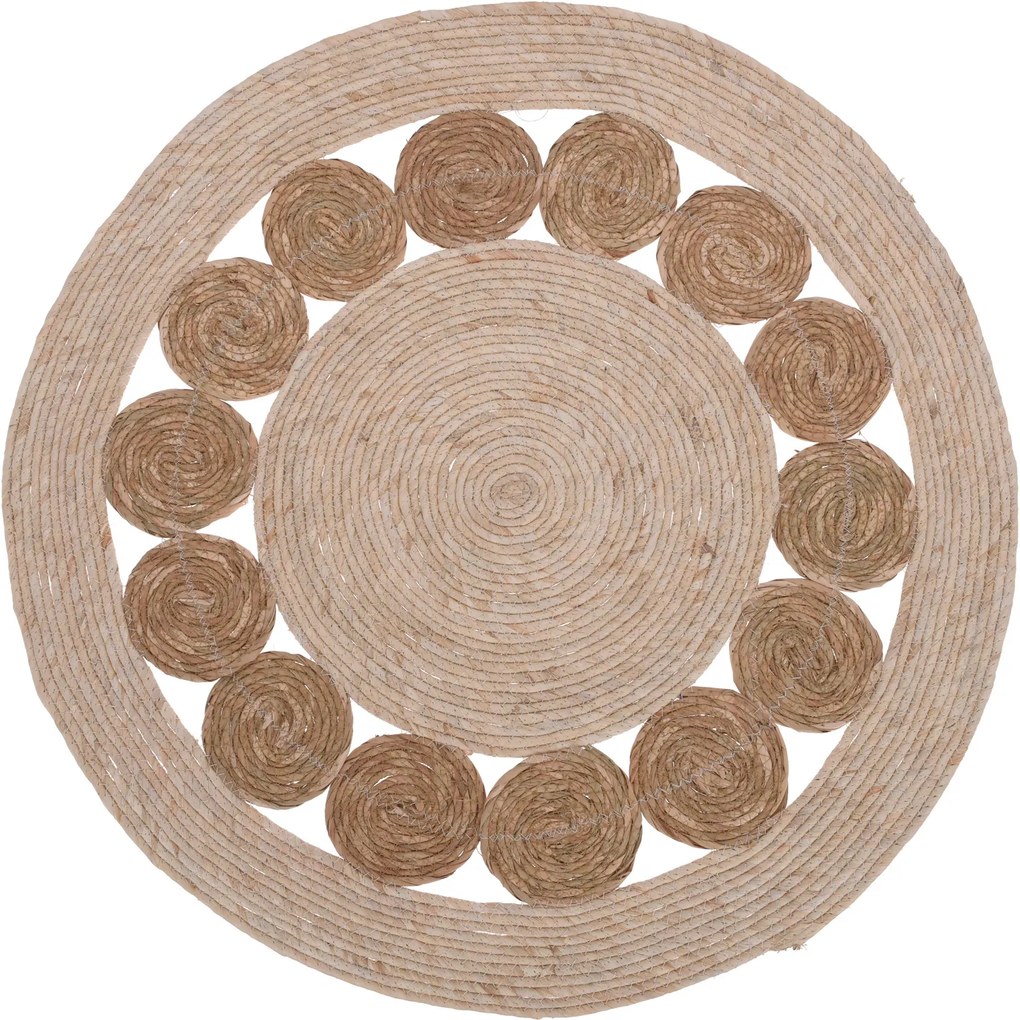 Dywan do salonu okrągły w stylu boho, Ø 80 cm