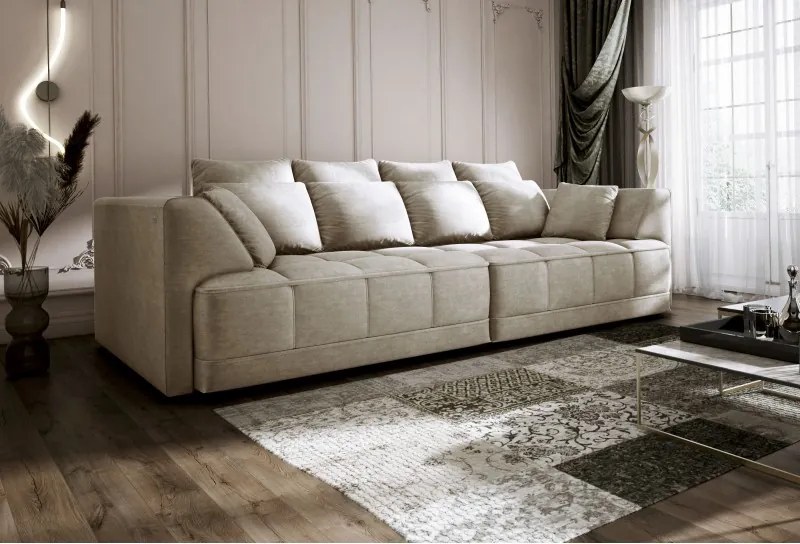 Sofa TIGA z funkcja spania Elektryczny System rozkładania CLOUD 03 WERSAL