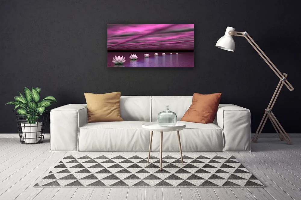Obraz Canvas Kwiaty Woda Roślina Natura