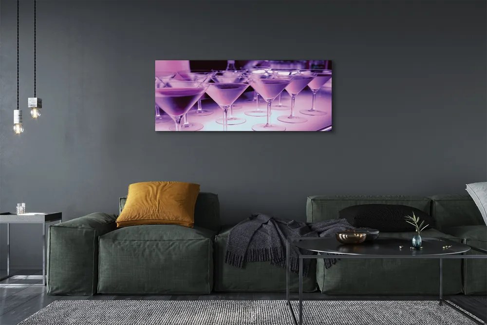 Duży obraz na płótnie Wykwintne Koktajle W Szkle