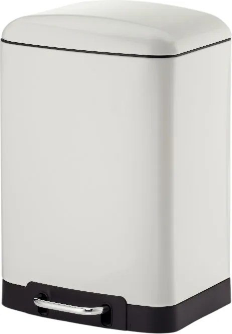 Kela Kosz na śmieci z pedałem DAVINO 12 L, biały