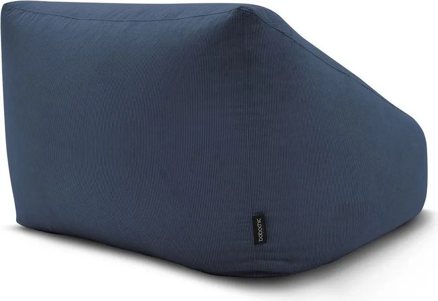 Ciemnoniebieski sztruksowy worek do siedzenia Lilibet – Bobochic Paris