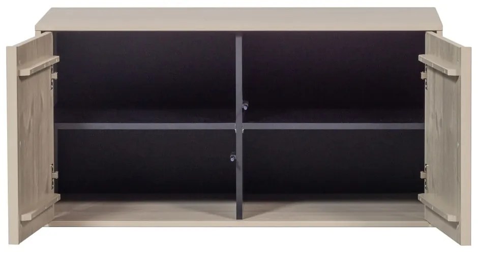 Kremowa szafa modułowa z litego drewna sosnowego 200x250 cm Daily – vtwonen