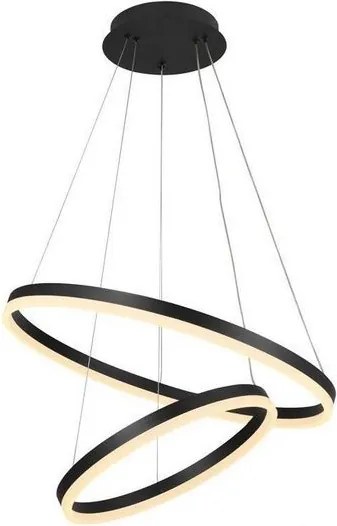 LED regulowany żyrandol na linkach LED/70W/230V 3000-6500K + DO