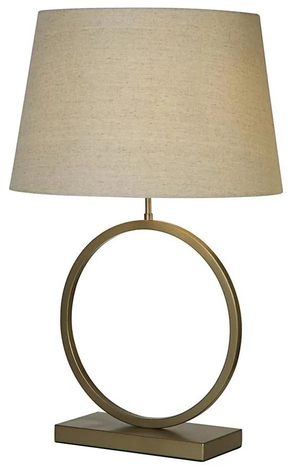 Searchlight EU93102NA - Lampa stołowa ELEGANT 1xE27/60W/230V kremowa