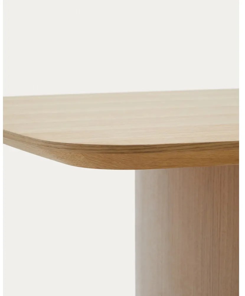 Naturalny stół w dekorze dębu 100x240 cm Litto – Kave Home