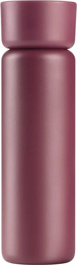 Bordowy kubek termiczny ze stali nierdzewnej 650 ml Singles – Zone