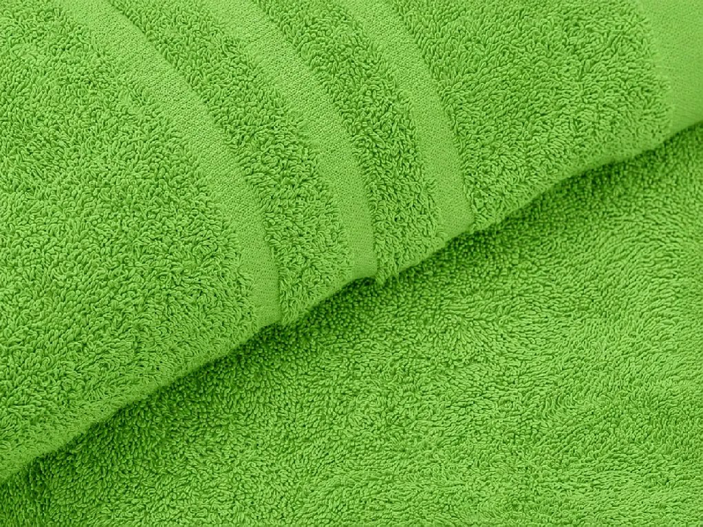 Ręcznik kąpielowy CLASSIC COLOR 70 x 140 cm zielony, 100% bawełna