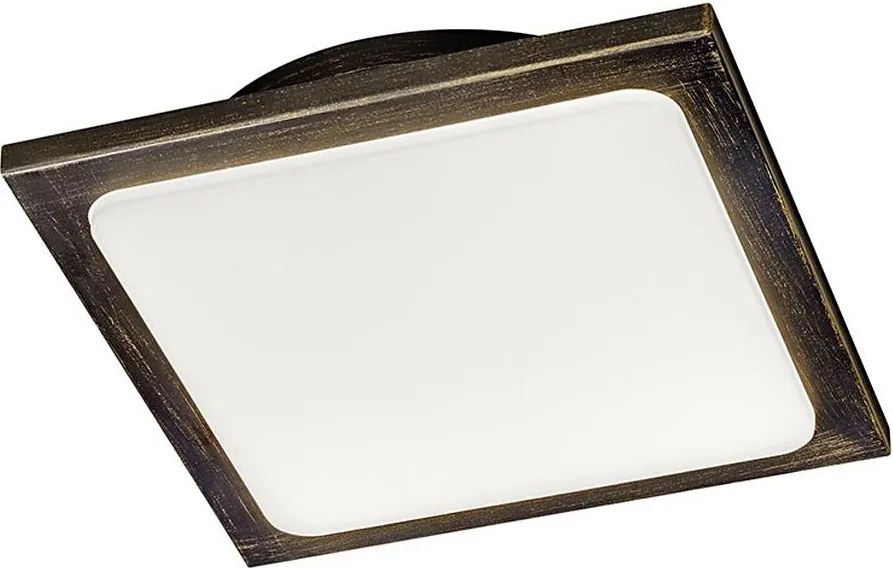 TRIO - ściemnialna lampa sufitowa LED DENVER LED/20W/230V patyna