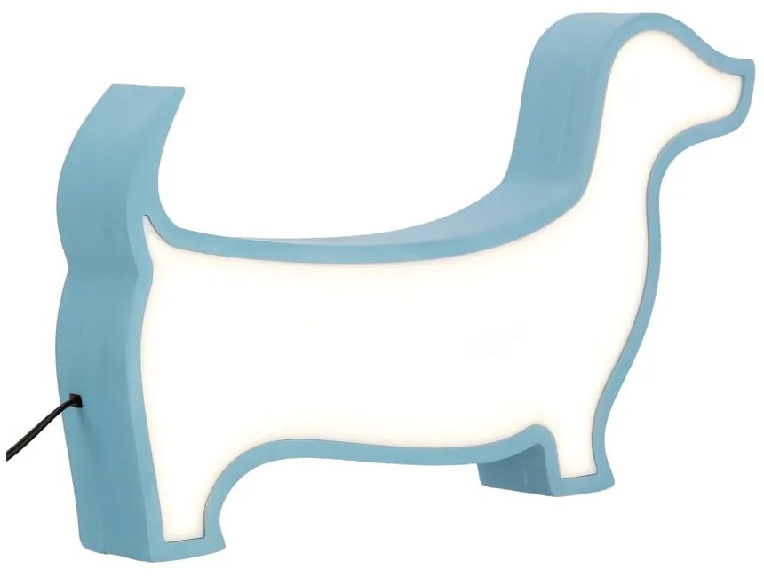 Niebieska lampka dziecięca Dog – Candellux Lighting