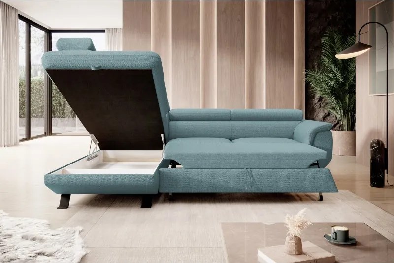 Narożnik RAVEN L z funkcją spania WERSAL