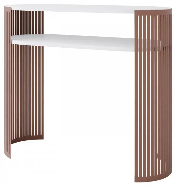 Konsola owalna Zinzit Ember