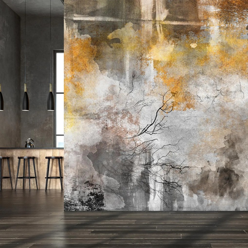 Fototapeta - Abstrakcja w betonie (196x136 cm)