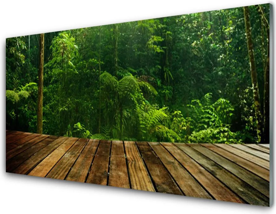 Panel Kuchenny Gęstwina Zielonego Lasu