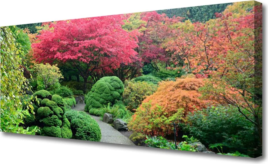 Zdjęcie na płótnie Kwitnący Ogród Marzeń