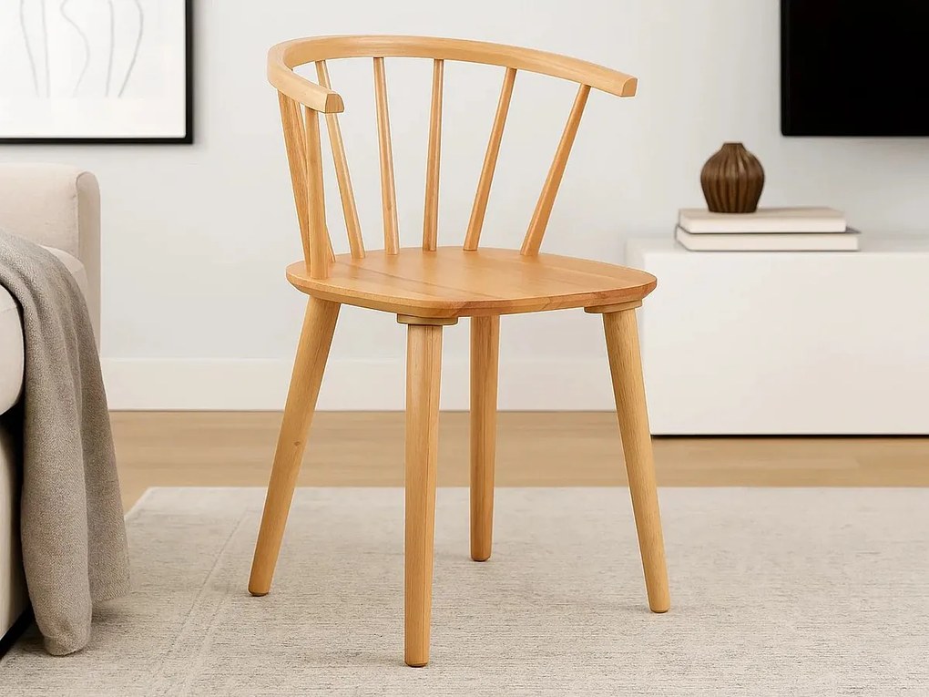 2x Krzesło Baltic drewniane, kolor dębowy