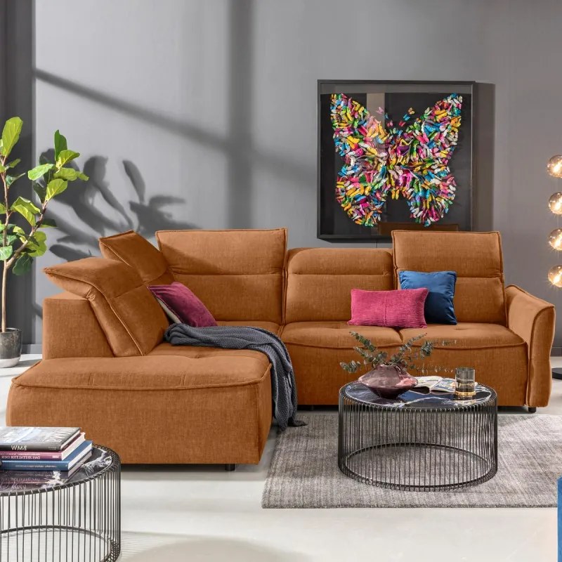 Narożnik MURILLO L z elektryczną regulacją siedziska WERSAL