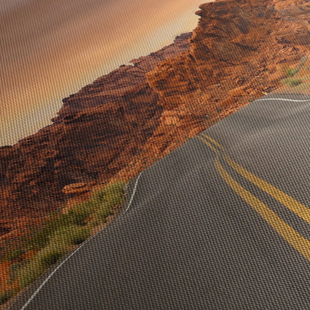 Obraz drogi w górach (170x50 cm)
