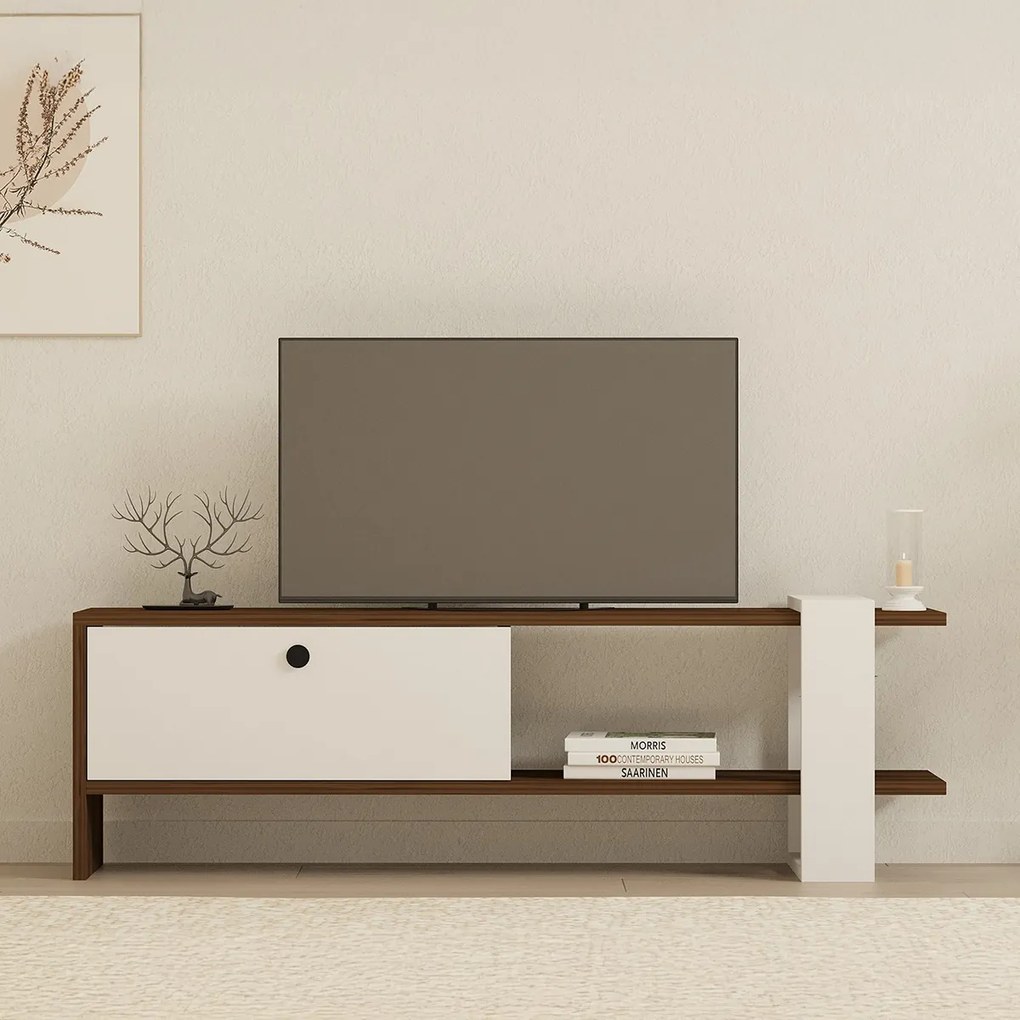 Stolik pod telewizor Gaye Walnut