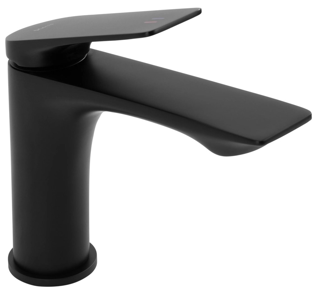 Bateria umywalkowa Rea AVALON CZARNA NISKA