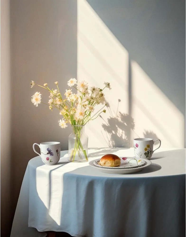 Biały porcelanowy kubek 330 ml Hammershøi Summer – Kähler Design