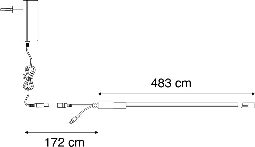 Smart LED strip 3m RGBW