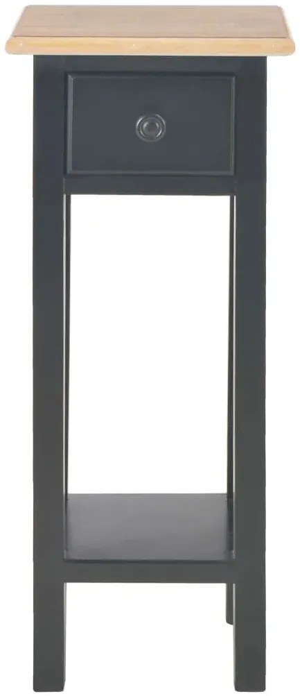 Czarny stolik boczny do salonu H7-B50