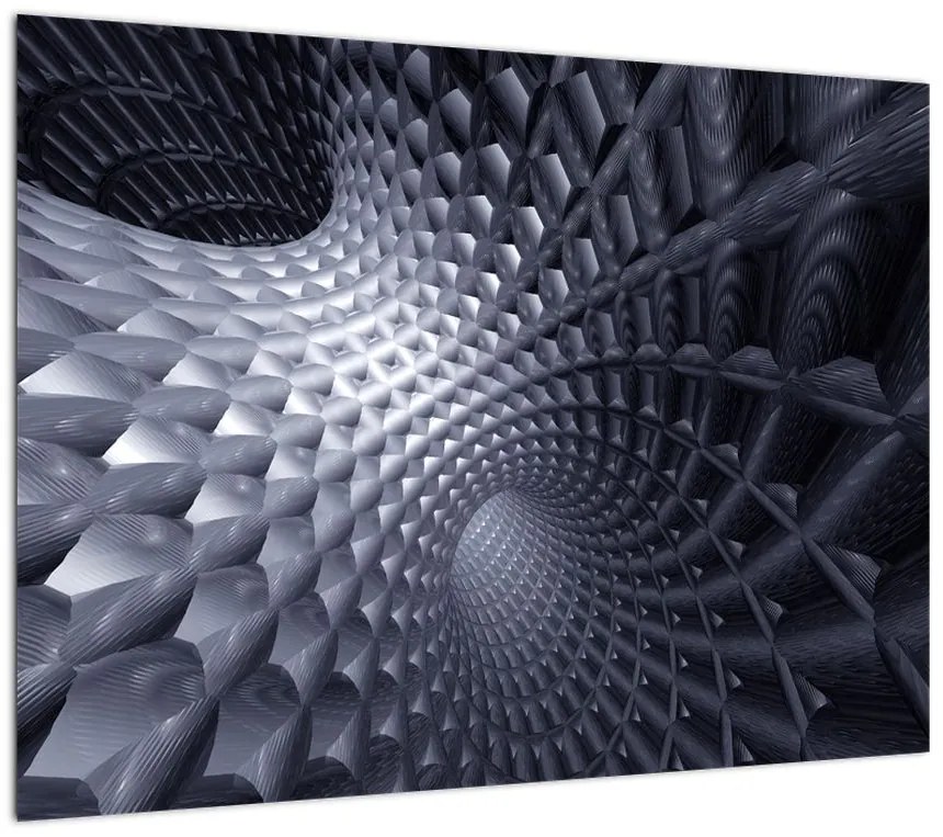 Obraz - Abstrakcja 3D (70x50 cm)