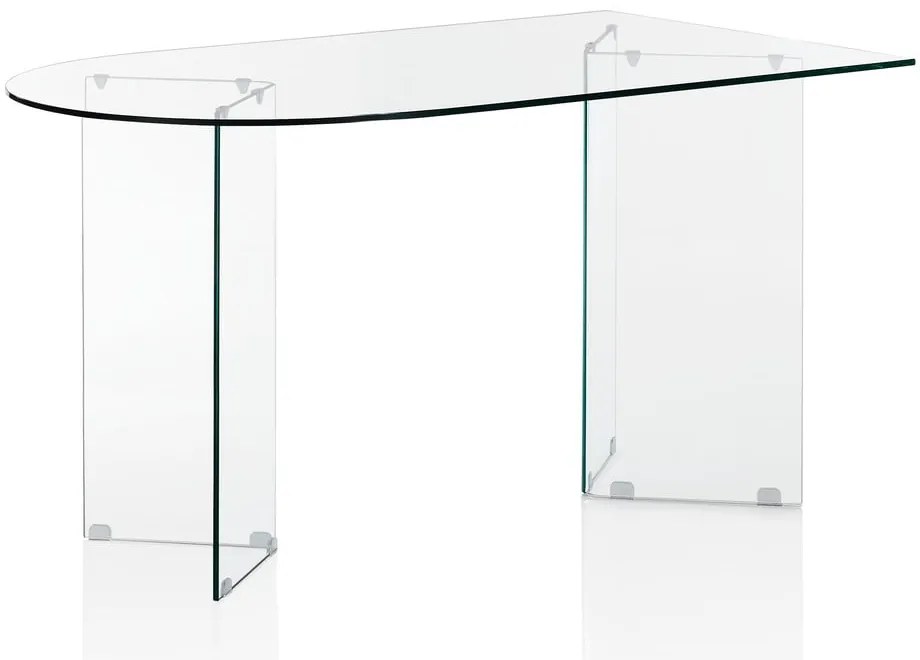 Szklany stół 80x130 cm Kaya – Tomasucci