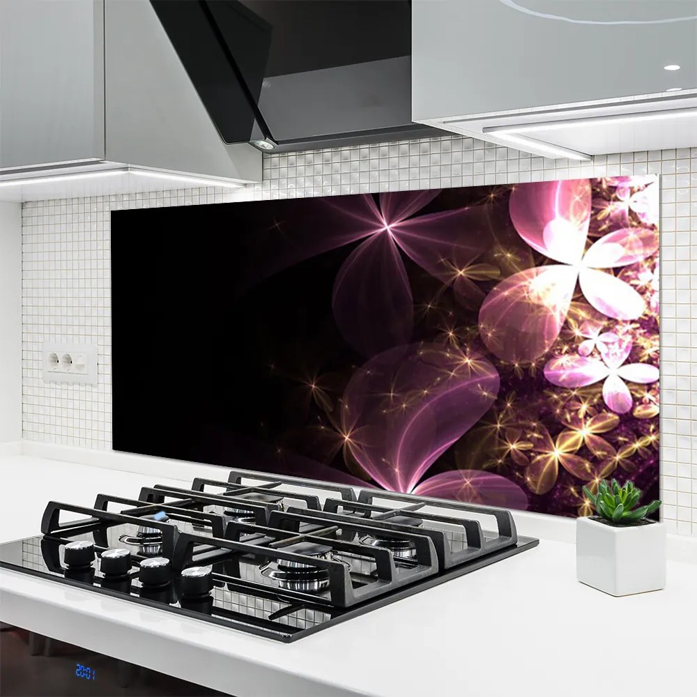 Panel nad blat kuchenny Malarska Impresja Kwiatowa